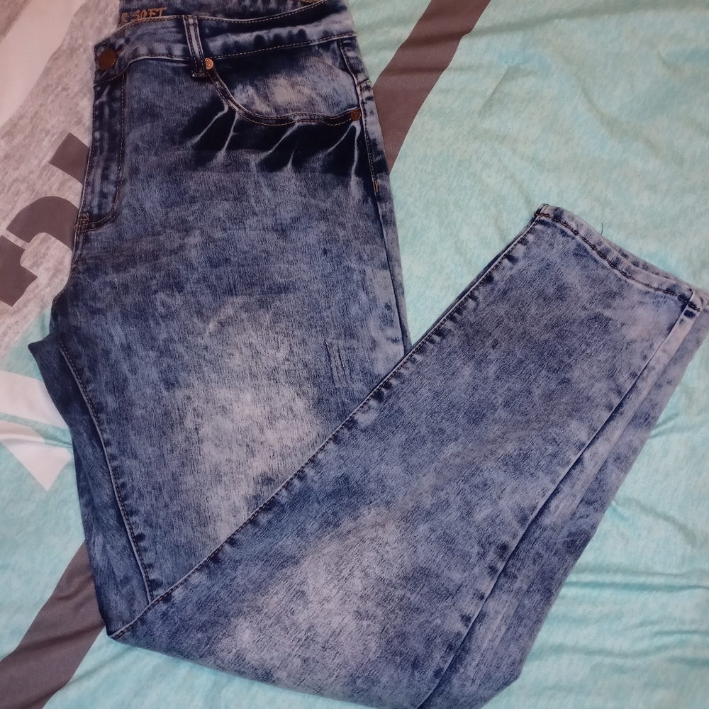 VIP Super Soft Slim Legged Blue Jeans